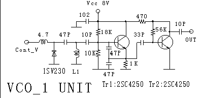 VCO1回路図